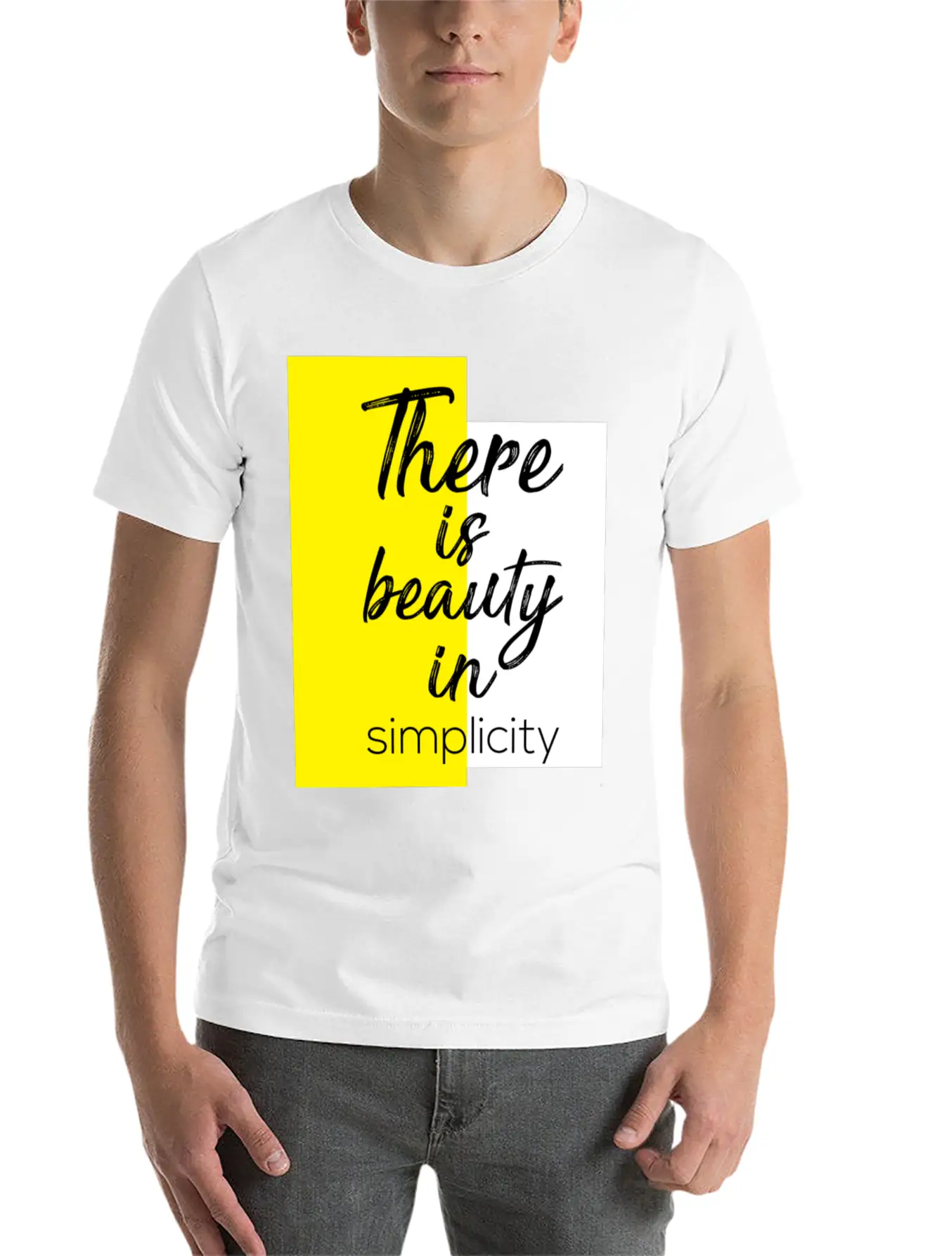 Appreciate Simplicity Essential Cotton Tee For Daily Outfits – Unisex Style