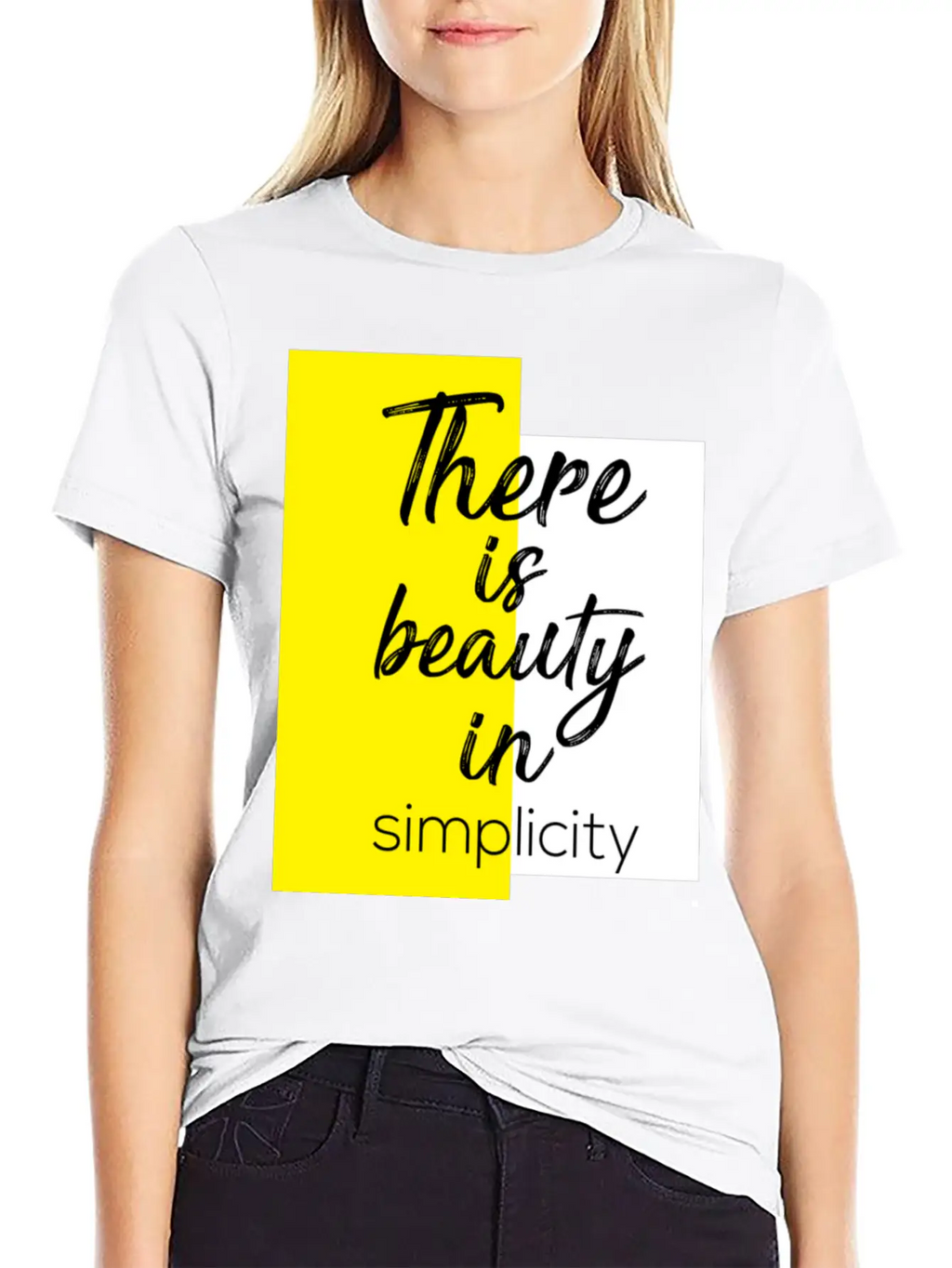 Appreciate Simplicity Essential Cotton Tee For Daily Outfits – Unisex Style