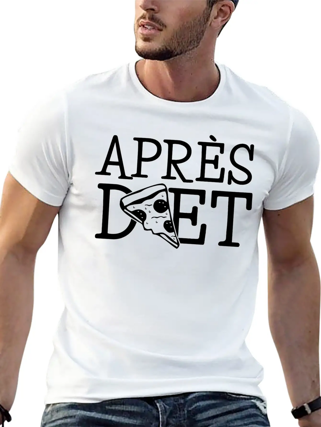 Apres Diet Basic Graphic T-Shirt – Daily Comfort In Soft Cotton