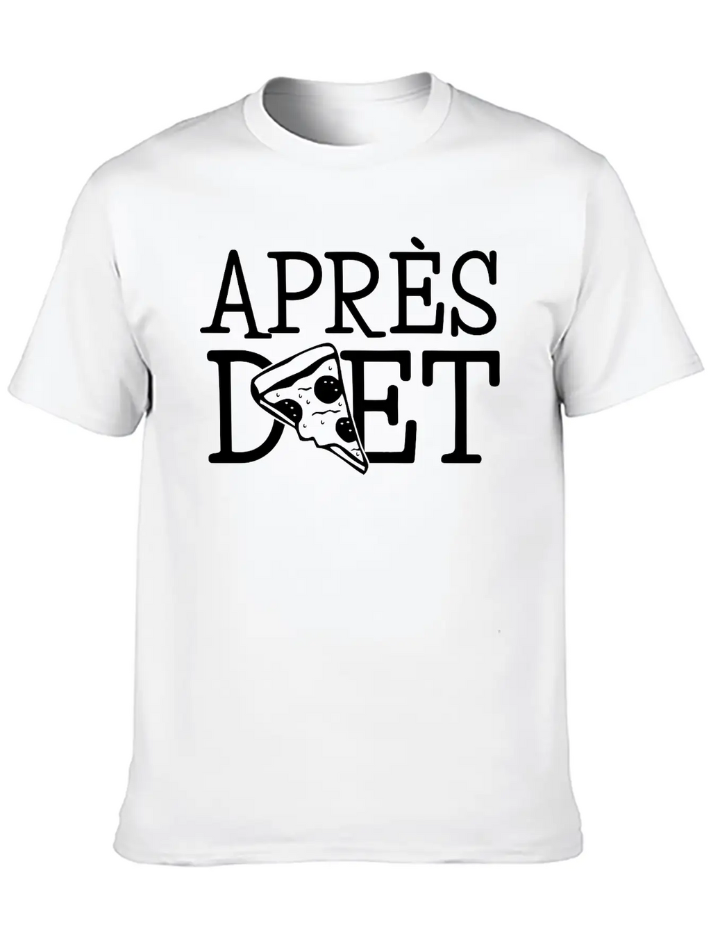 Apres Diet Basic Graphic T-Shirt – Daily Comfort In Soft Cotton