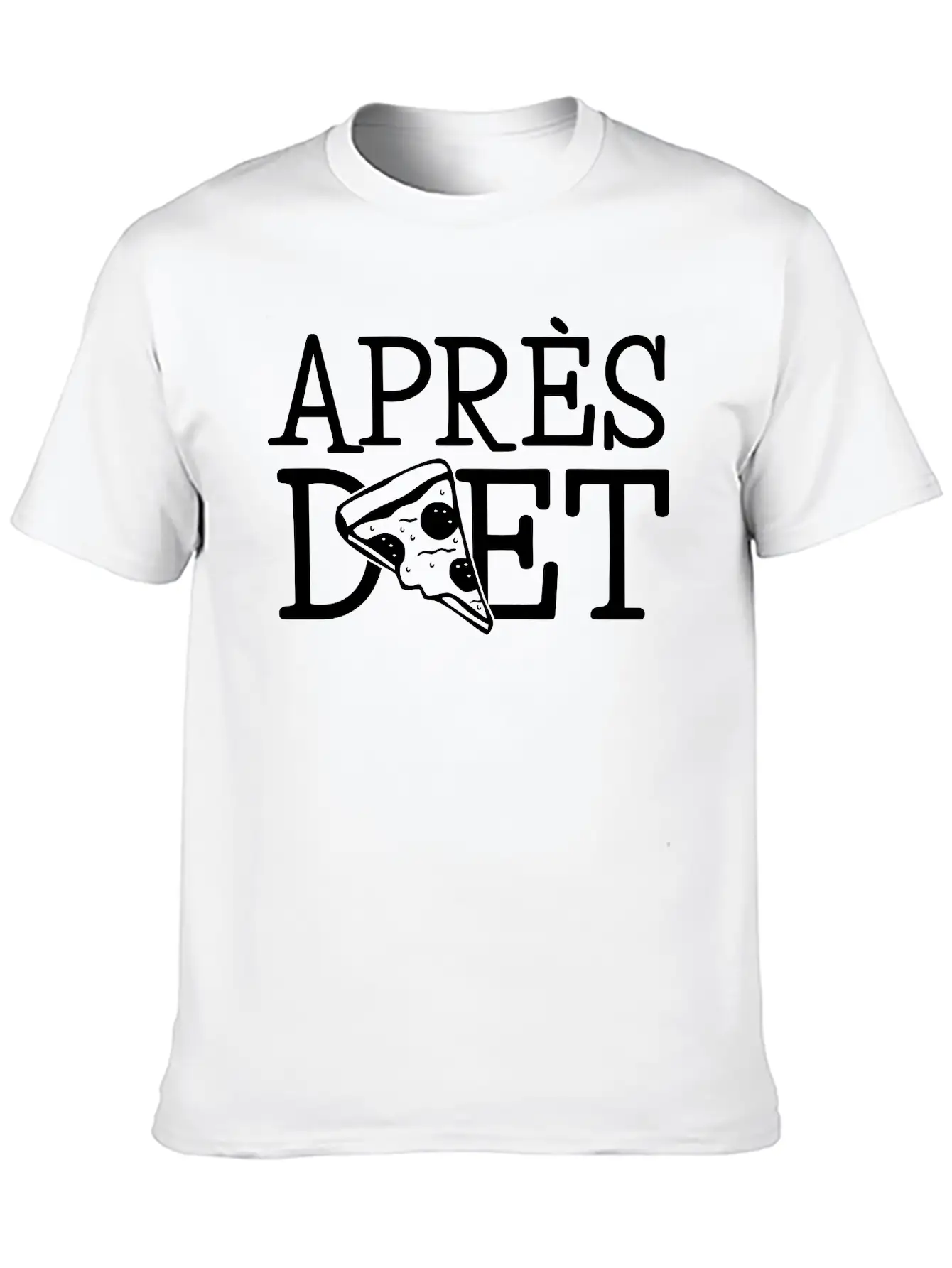 Apres Diet Basic Graphic T-Shirt – Daily Comfort In Soft Cotton