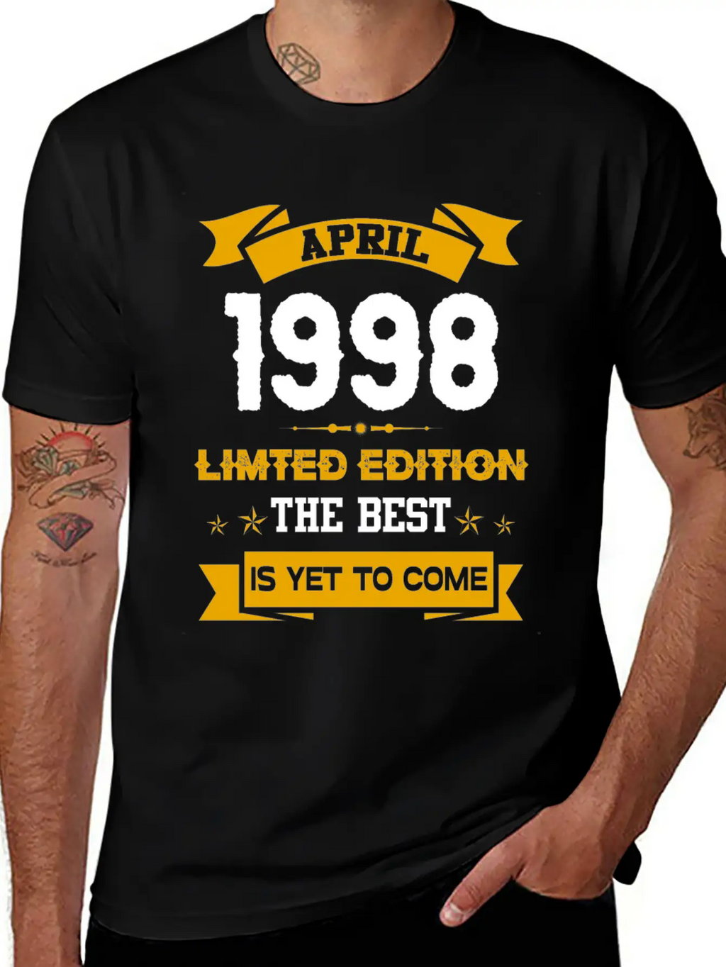 April 1998 Birthday Surprise Timeless Short Sleeve Tee – Comfy And Minimalist Design