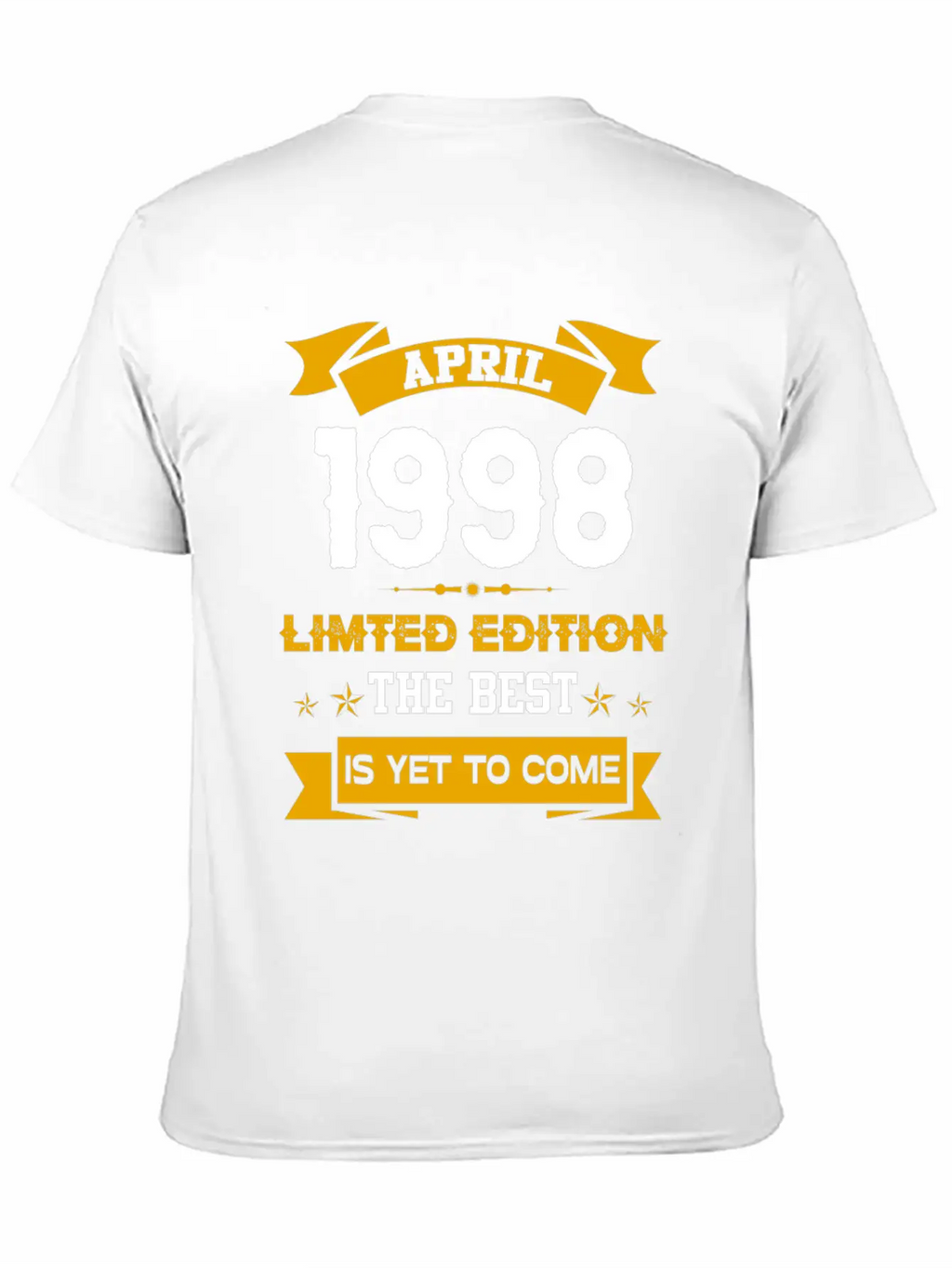 April 1998 Birthday Surprise Timeless Short Sleeve Tee – Comfy And Minimalist Design
