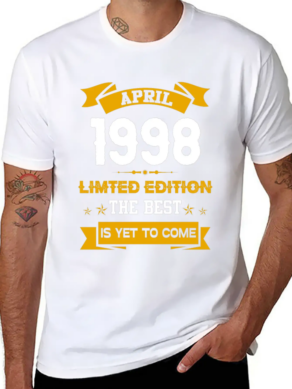 April 1998 Birthday Surprise Timeless Short Sleeve Tee – Comfy And Minimalist Design