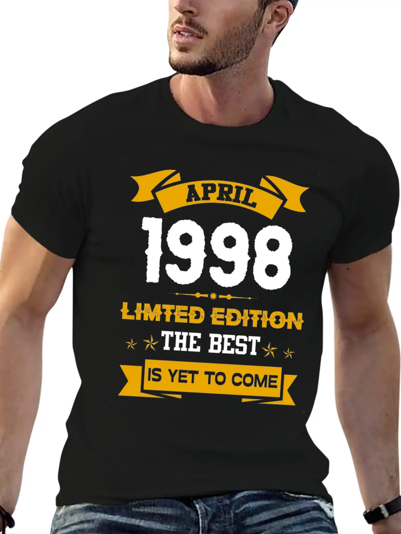 April 1998 Birthday Surprise Timeless Short Sleeve Tee – Comfy And Minimalist Design