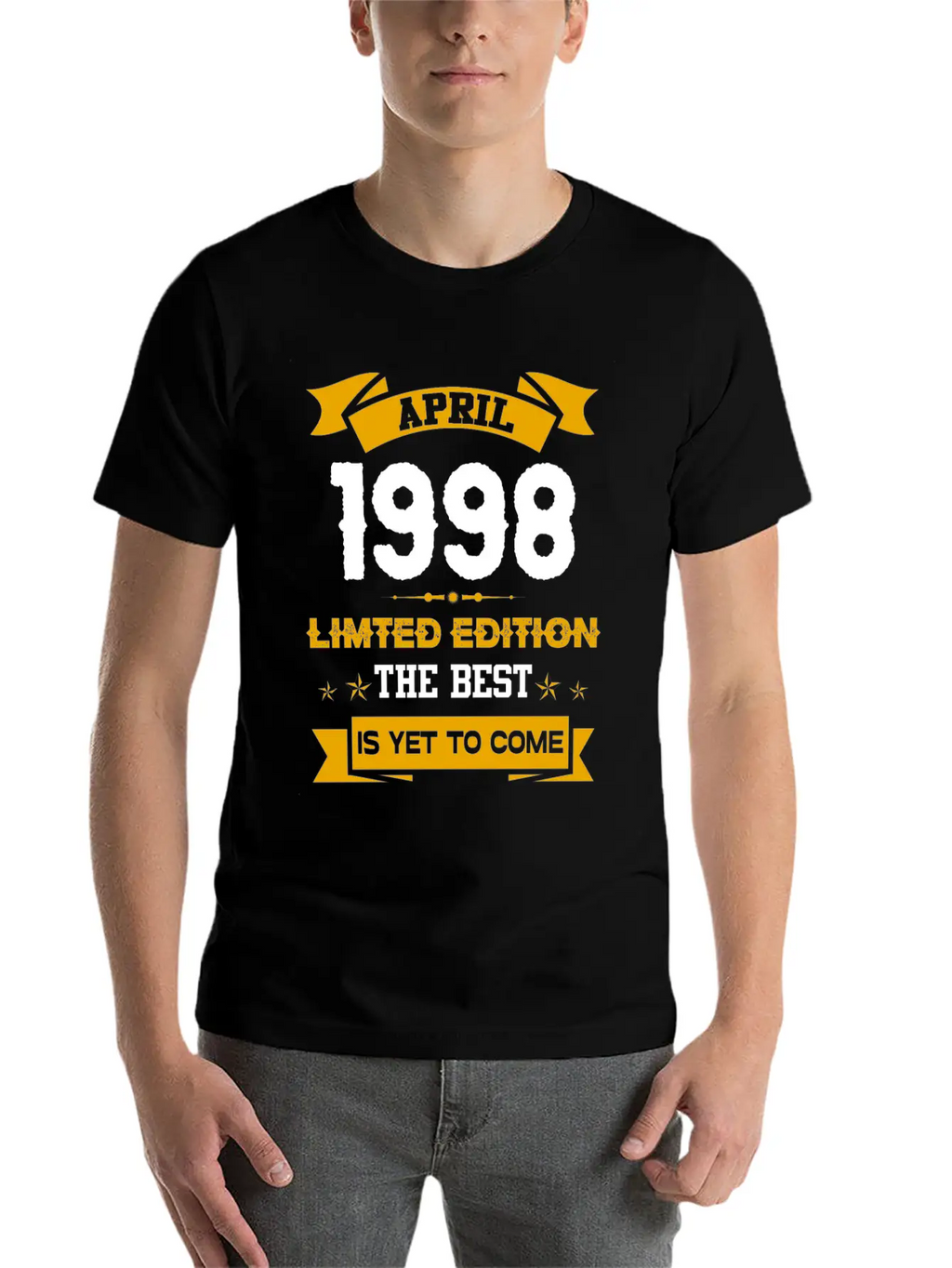April 1998 Birthday Surprise Timeless Short Sleeve Tee – Comfy And Minimalist Design