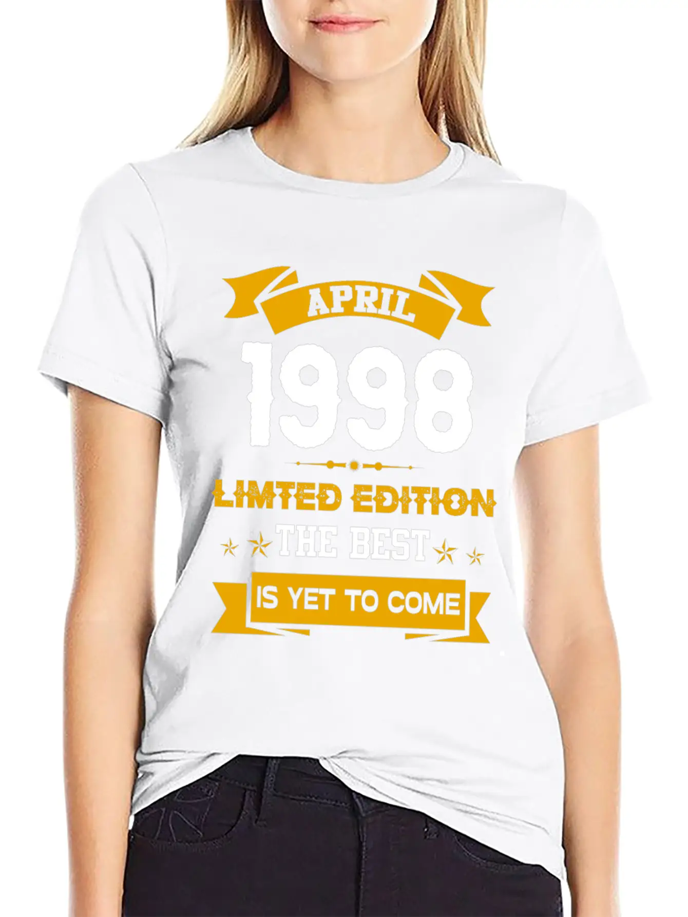 April 1998 Birthday Surprise Timeless Short Sleeve Tee – Comfy And Minimalist Design