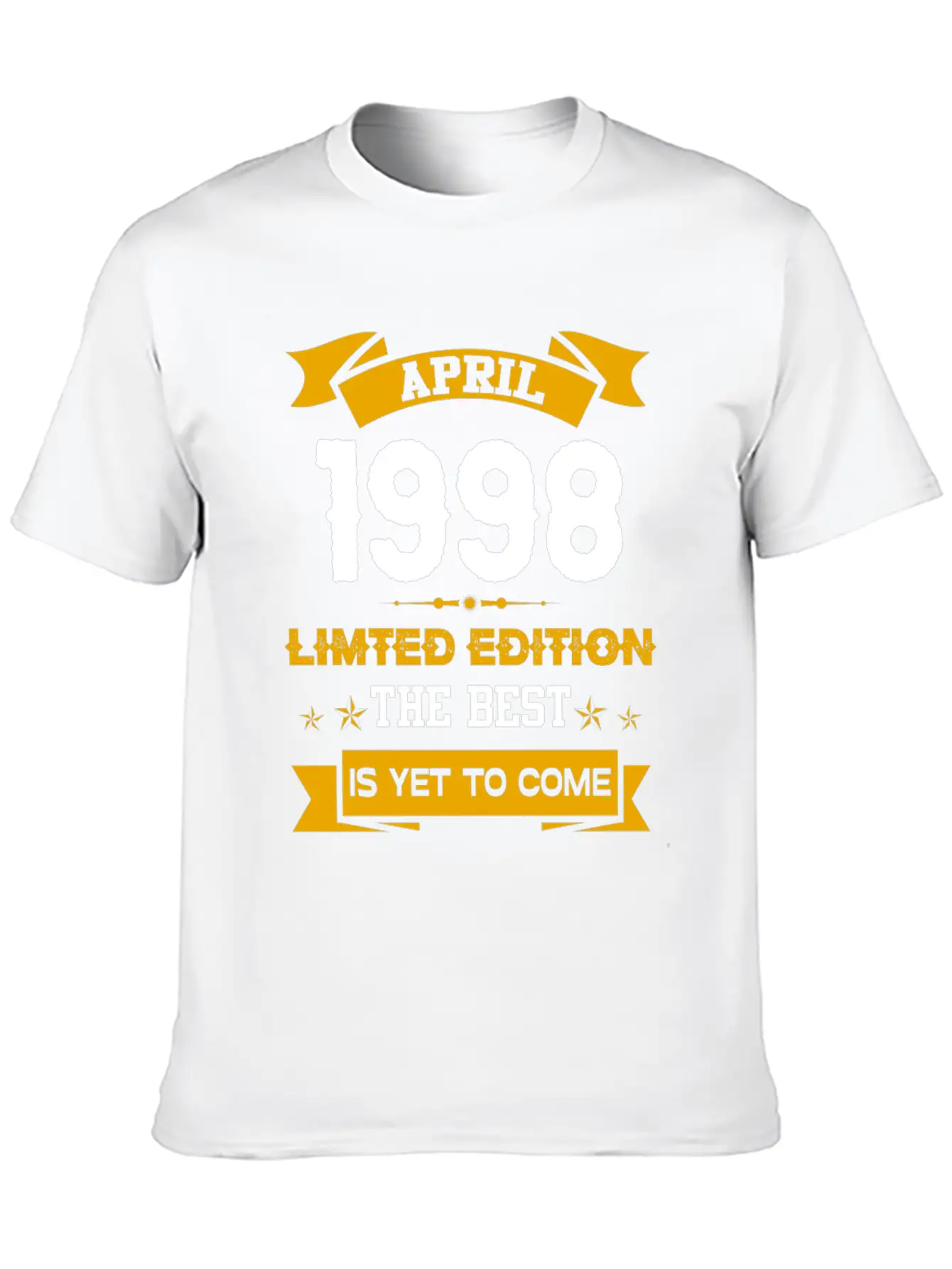April 1998 Birthday Surprise Timeless Short Sleeve Tee – Comfy And Minimalist Design
