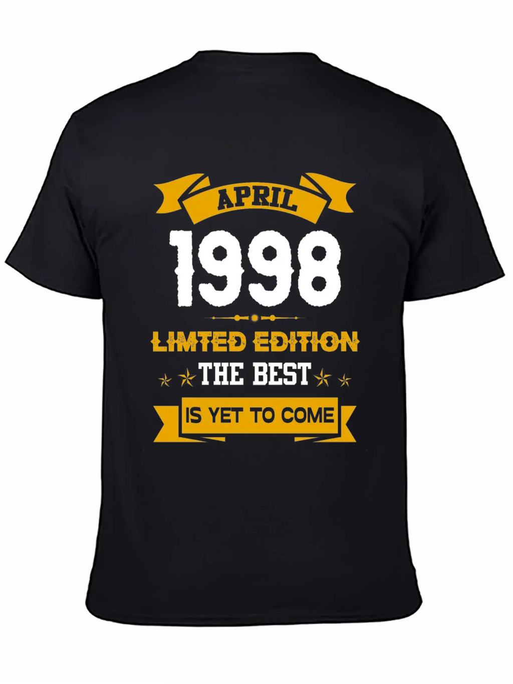 April 1998 Birthday Surprise Timeless Short Sleeve Tee – Comfy And Minimalist Design