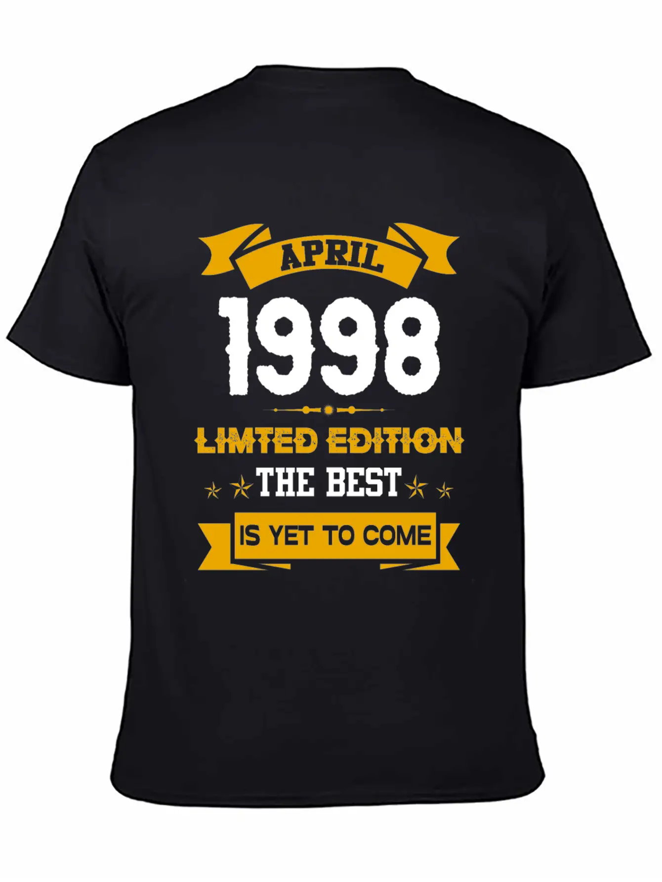 April 1998 Birthday Surprise Timeless Short Sleeve Tee – Comfy And Minimalist Design
