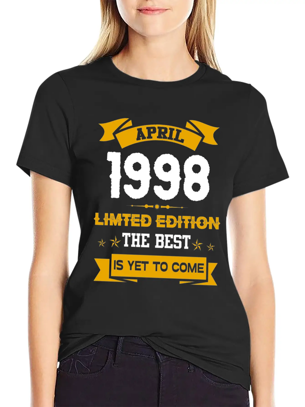 April 1998 Birthday Surprise Timeless Short Sleeve Tee – Comfy And Minimalist Design