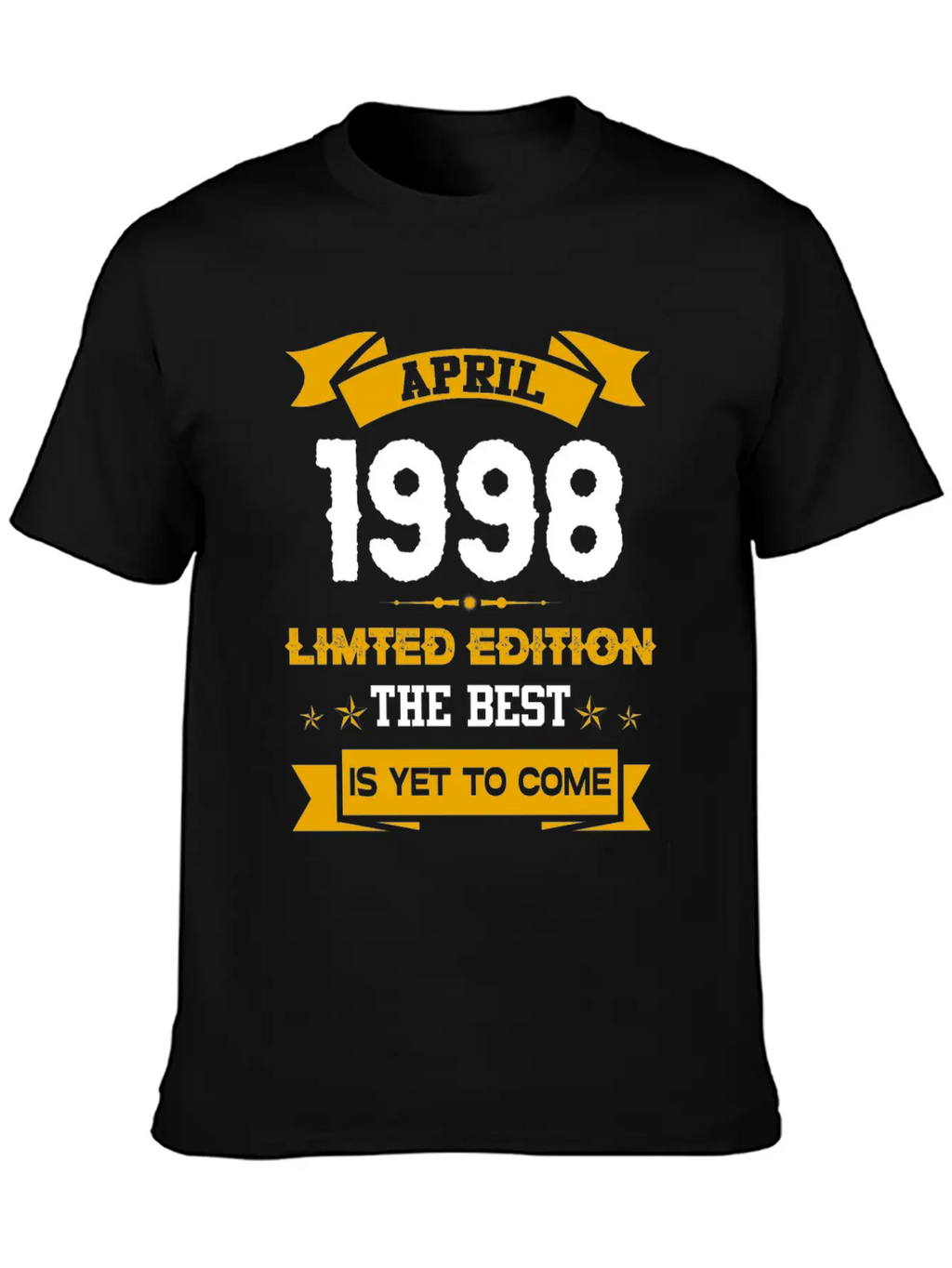 April 1998 Birthday Surprise Timeless Short Sleeve Tee – Comfy And Minimalist Design