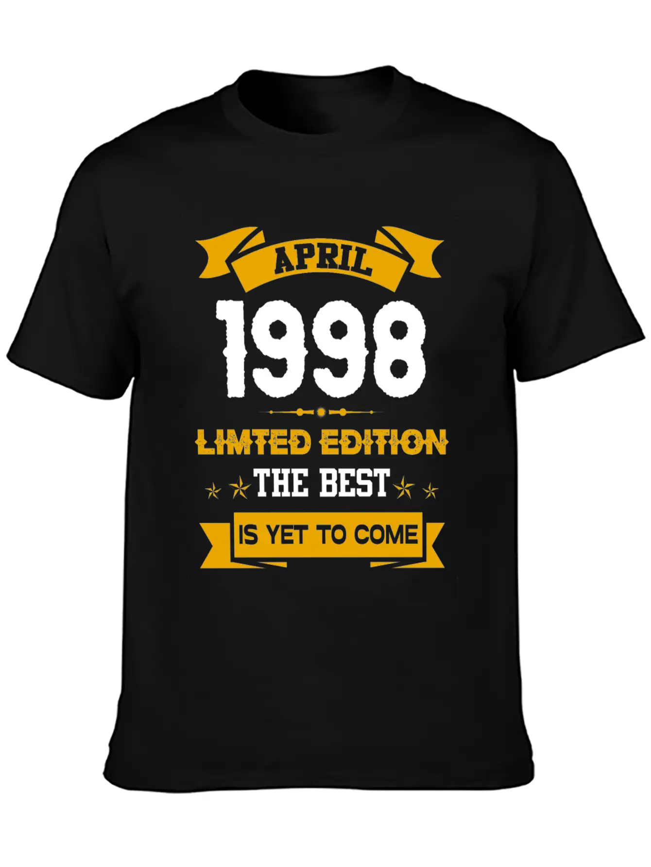 April 1998 Birthday Surprise Timeless Short Sleeve Tee – Comfy And Minimalist Design