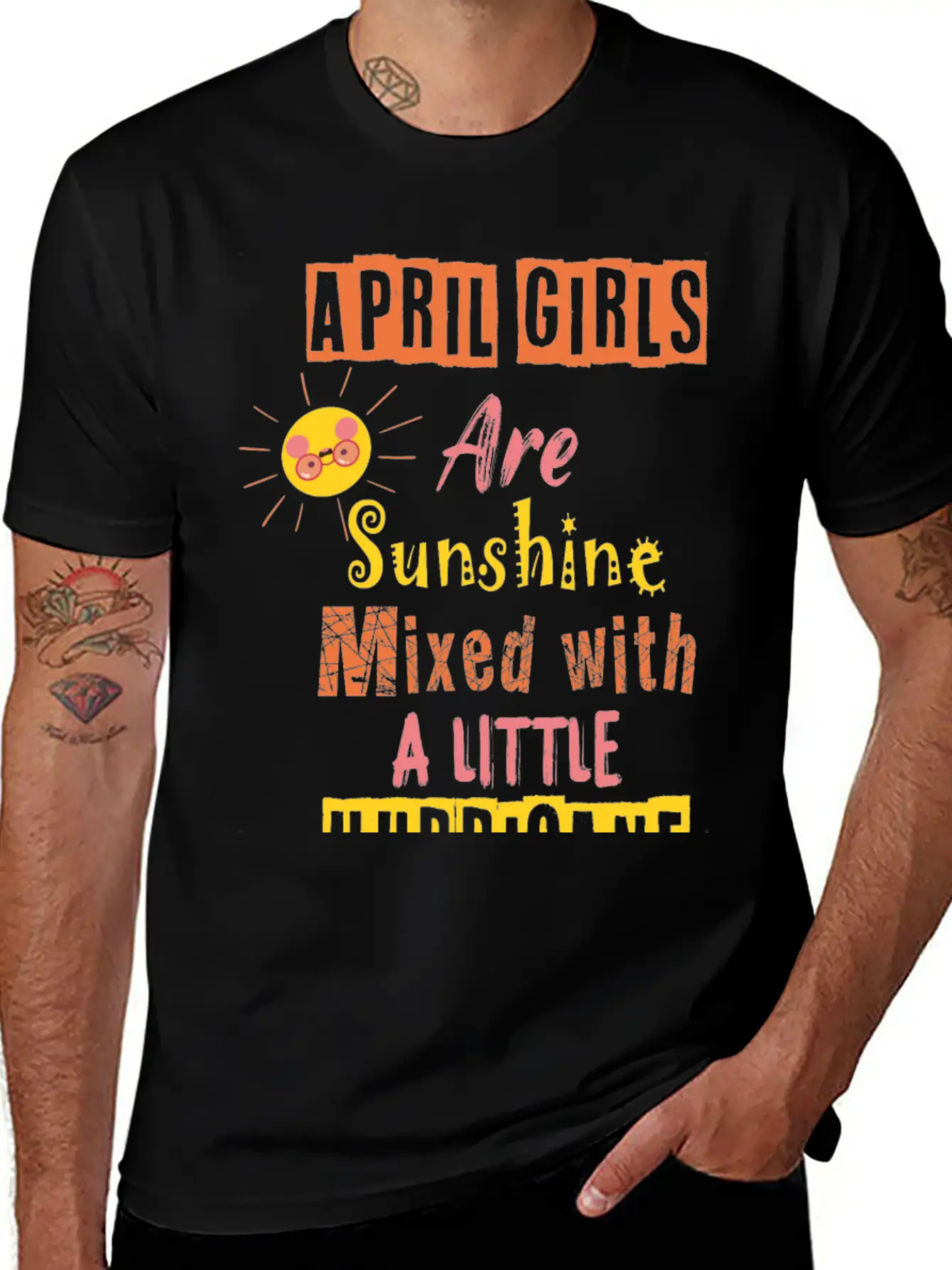 April Girls Are Sunshine Mixed With A Little Classic Cotton Tee – Unisex Comfort For Any Season