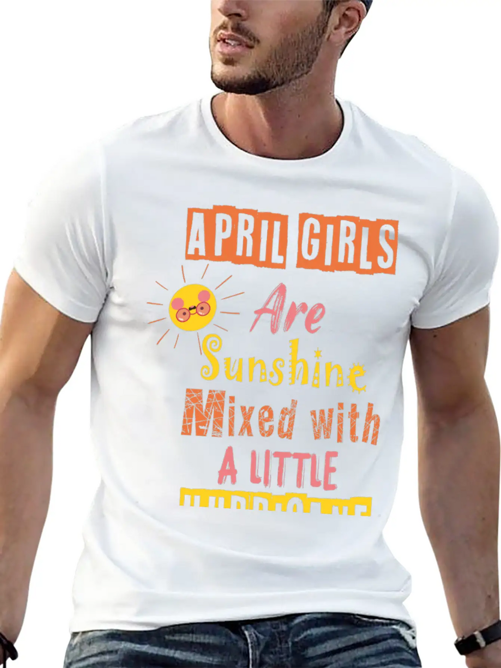 April Girls Are Sunshine Mixed With A Little Classic Cotton Tee – Unisex Comfort For Any Season