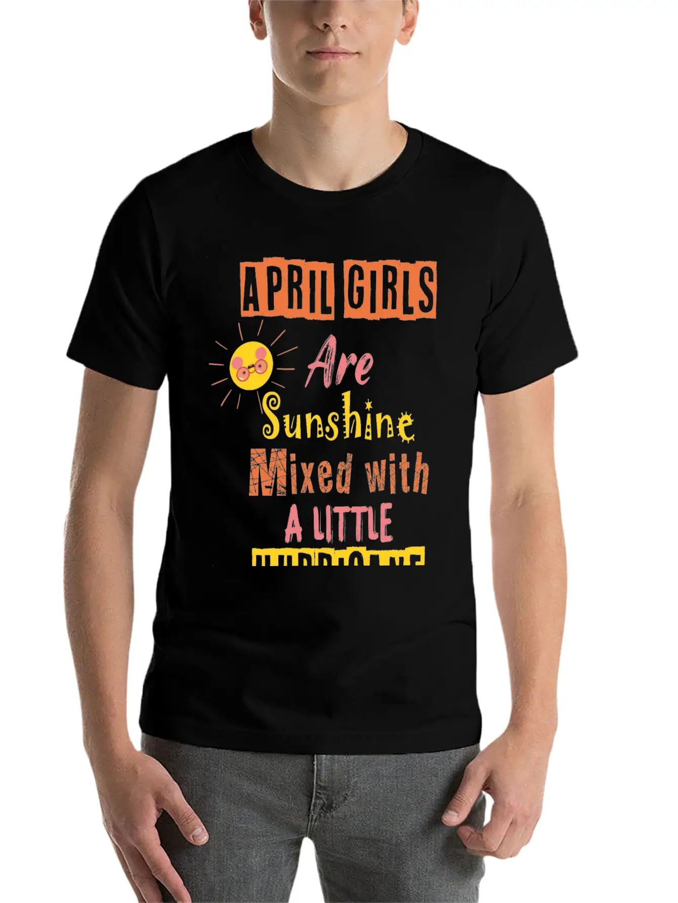 April Girls Are Sunshine Mixed With A Little Classic Cotton Tee – Unisex Comfort For Any Season