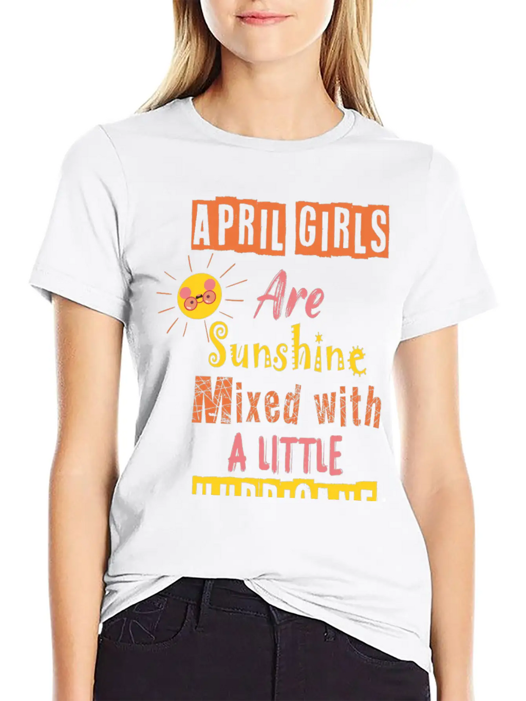 April Girls Are Sunshine Mixed With A Little Classic Cotton Tee – Unisex Comfort For Any Season