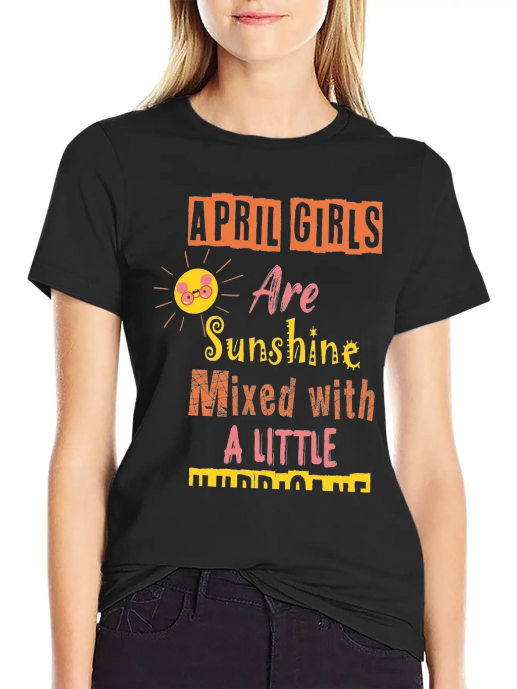 April Girls Are Sunshine Mixed With A Little Classic Cotton Tee – Unisex Comfort For Any Season