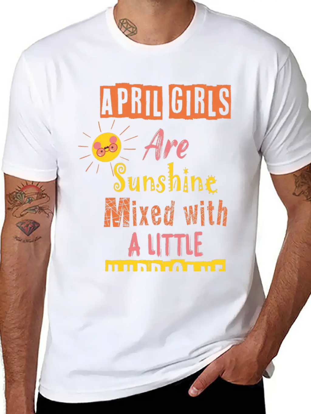 April Girls Are Sunshine Mixed With A Little Classic Cotton Tee – Unisex Comfort For Any Season