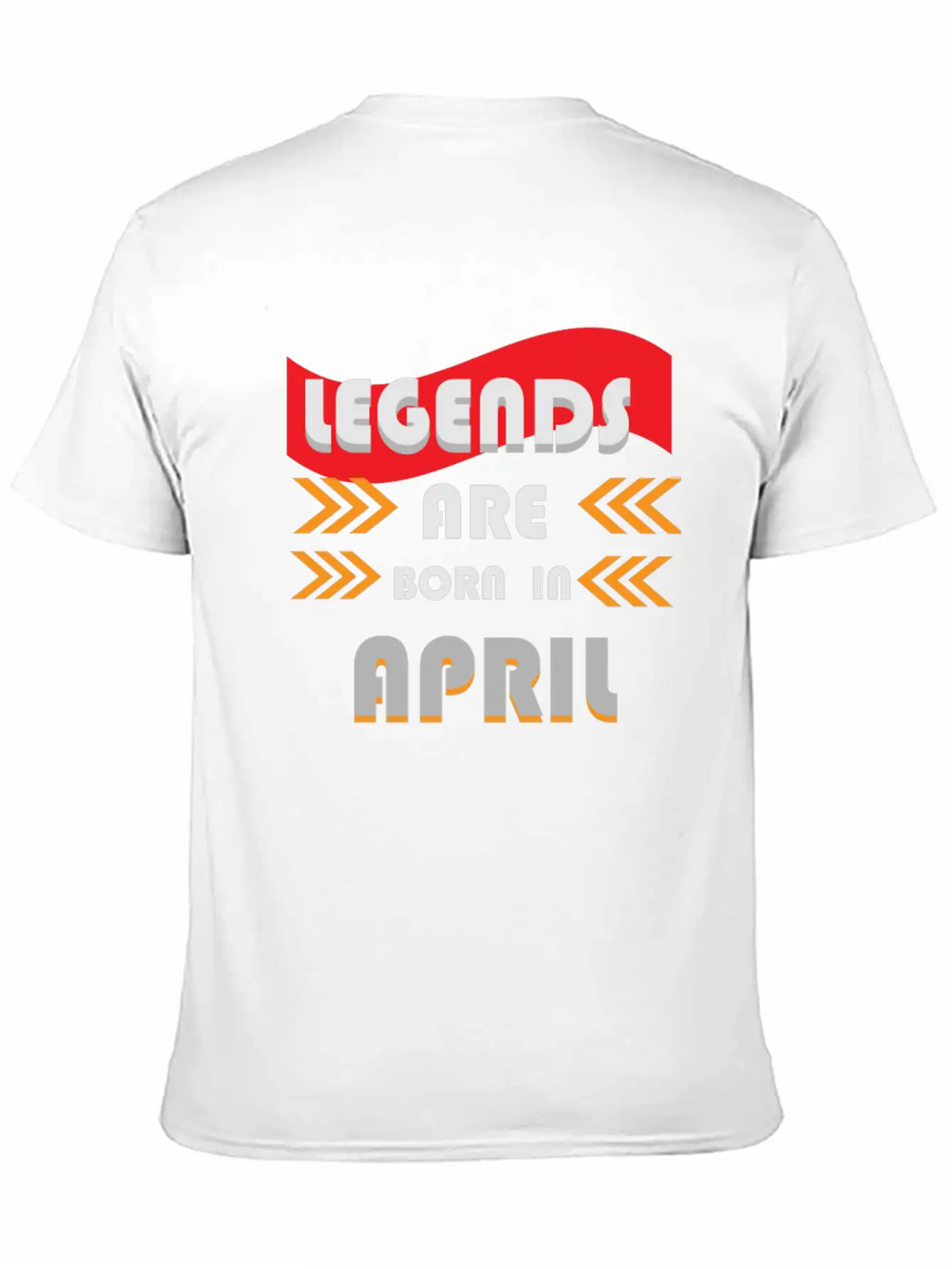 APRIL LEGENDS! Stylish Everyday T-Shirt – Unisex Basic Cotton Tee