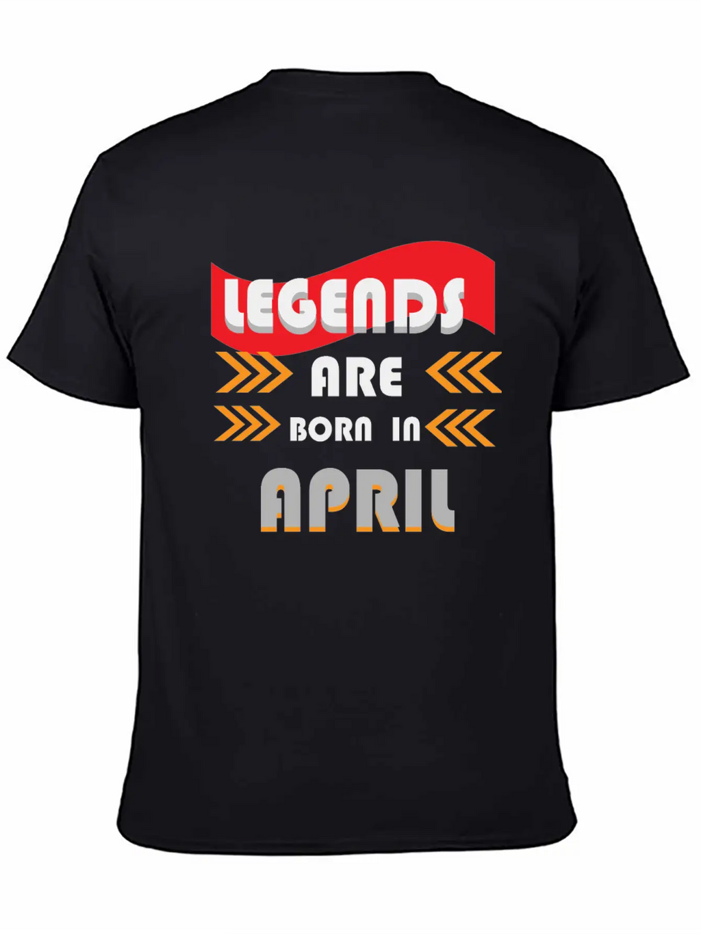APRIL LEGENDS! Stylish Everyday T-Shirt – Unisex Basic Cotton Tee