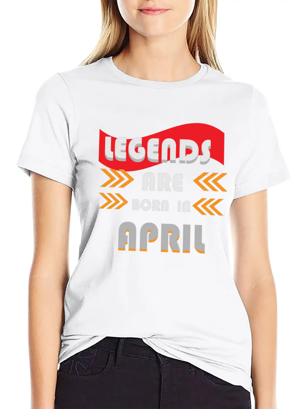 APRIL LEGENDS! Stylish Everyday T-Shirt – Unisex Basic Cotton Tee
