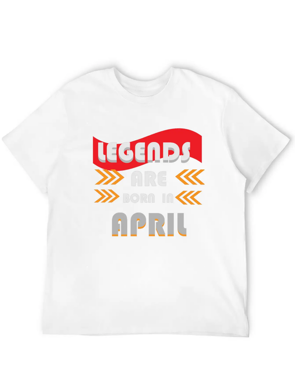 APRIL LEGENDS! Stylish Everyday T-Shirt – Unisex Basic Cotton Tee