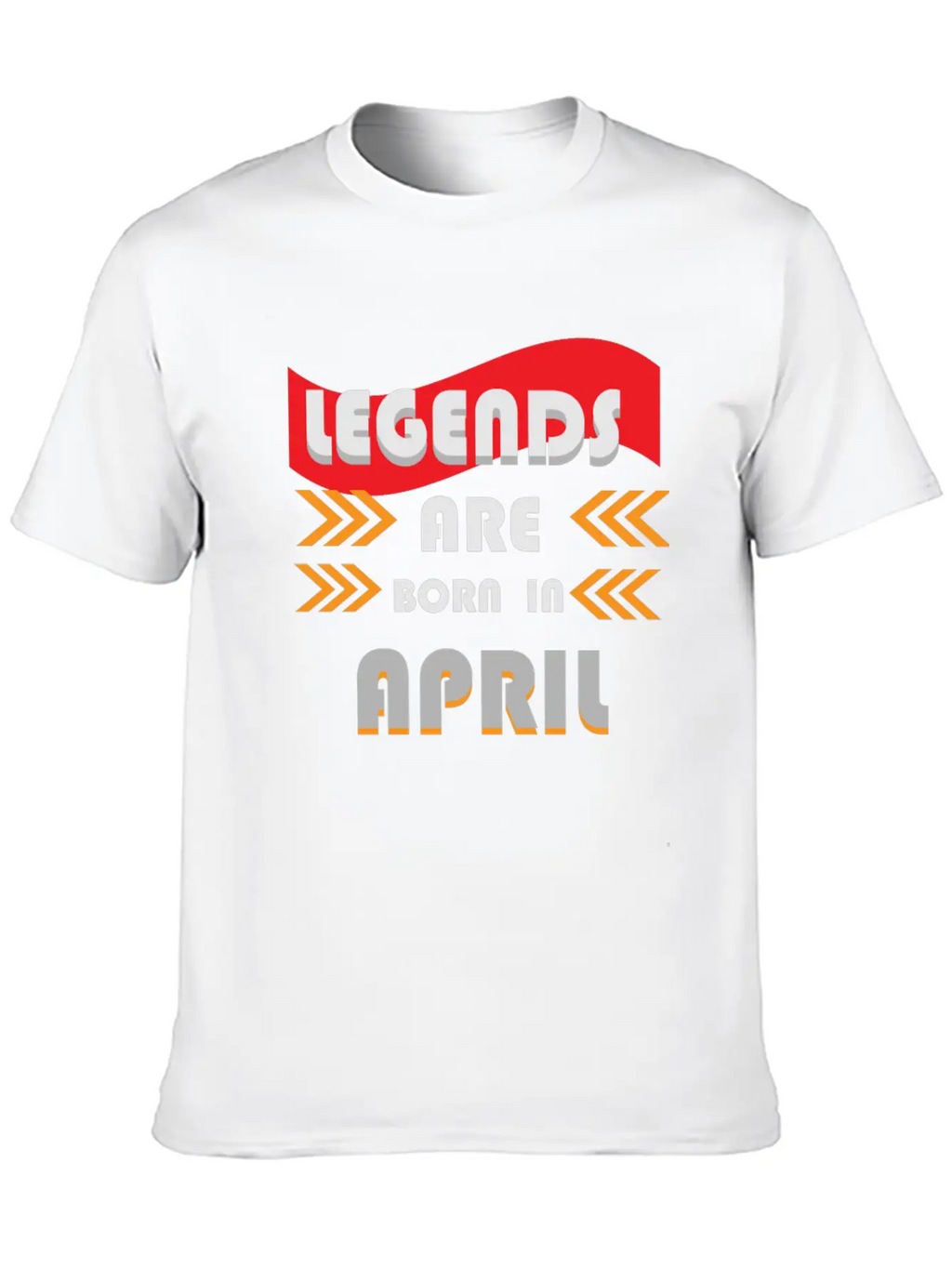 APRIL LEGENDS! Stylish Everyday T-Shirt – Unisex Basic Cotton Tee