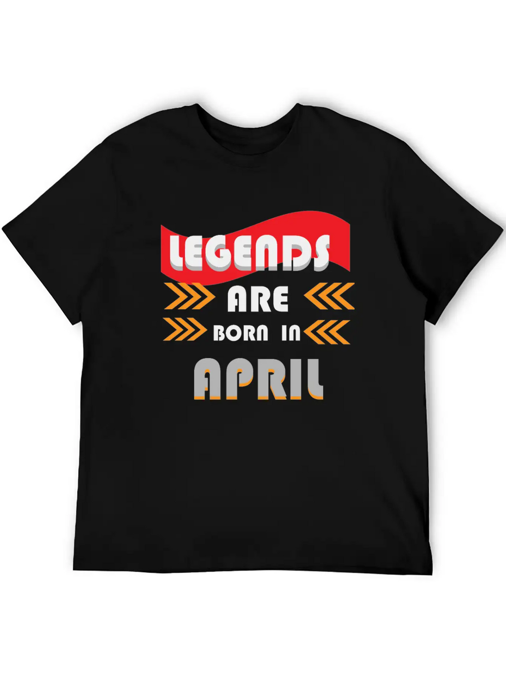 APRIL LEGENDS! Stylish Everyday T-Shirt – Unisex Basic Cotton Tee