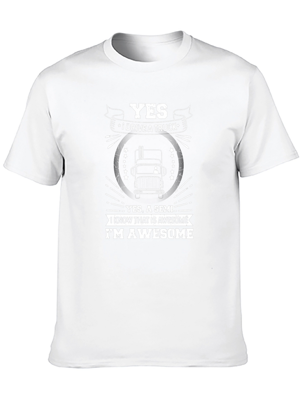 Truck Driver Awesome Graphic T-Shirt