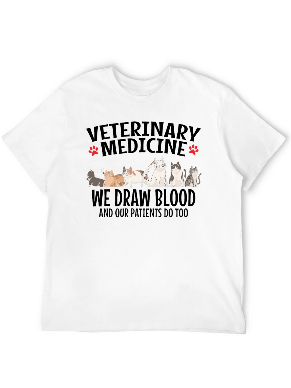 Veterinary Medicine Cat T-Shirt