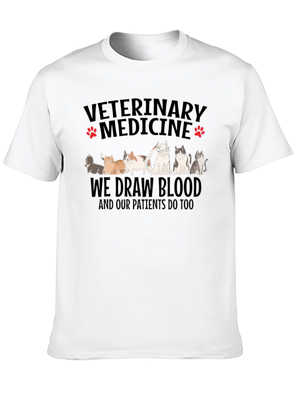 Veterinary Medicine Cat T-Shirt