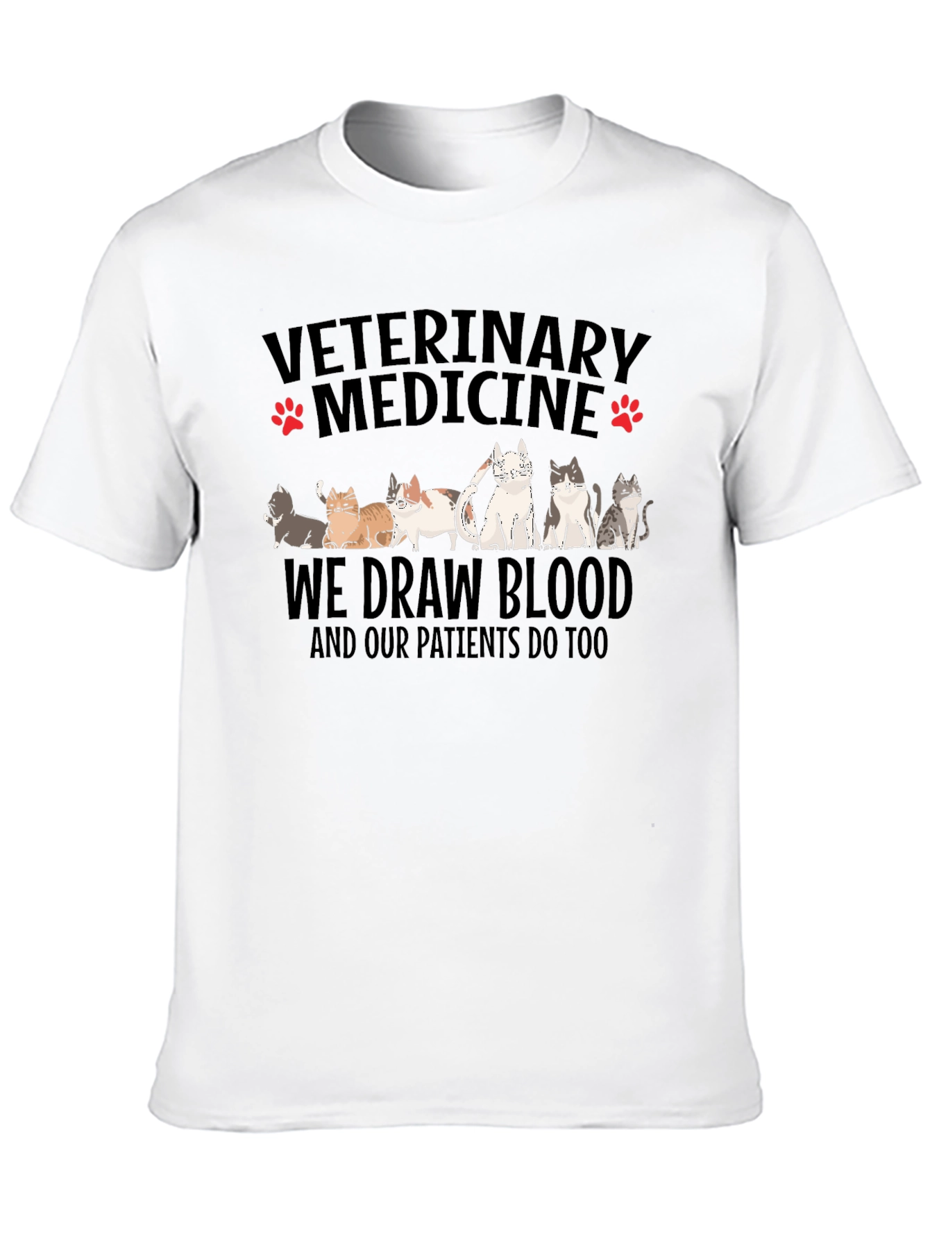 Veterinary Medicine Cat T-Shirt