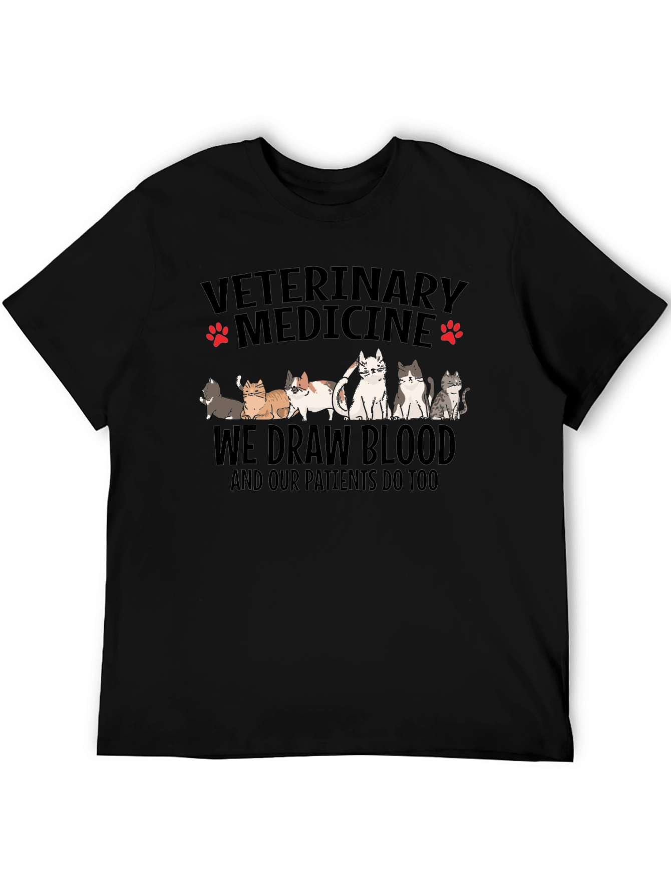 Veterinary Medicine Cat T-Shirt