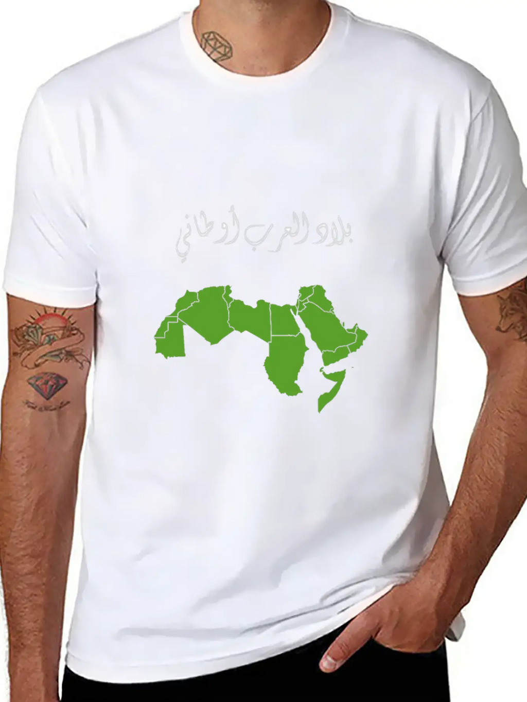 Arabic Country Breathable Soft Cotton T-Shirt – Timeless Casual Look