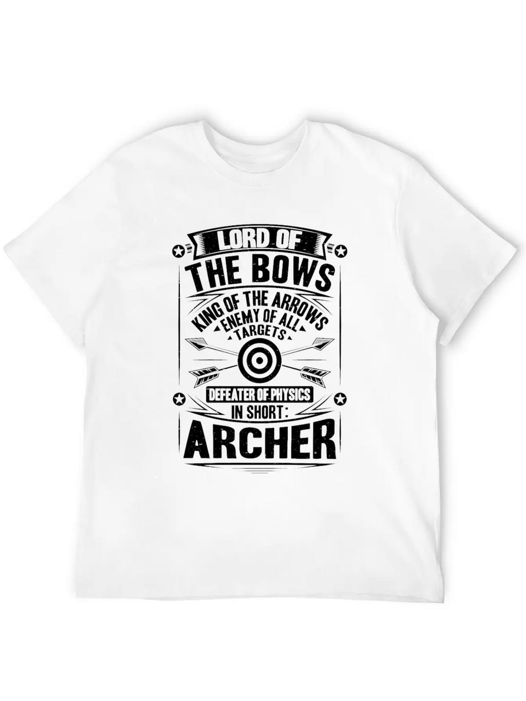Archer Archery Bow Hunting Bowman Arrow Bow Hunter Essential Cotton Tee For Daily Outfits – Unisex Style