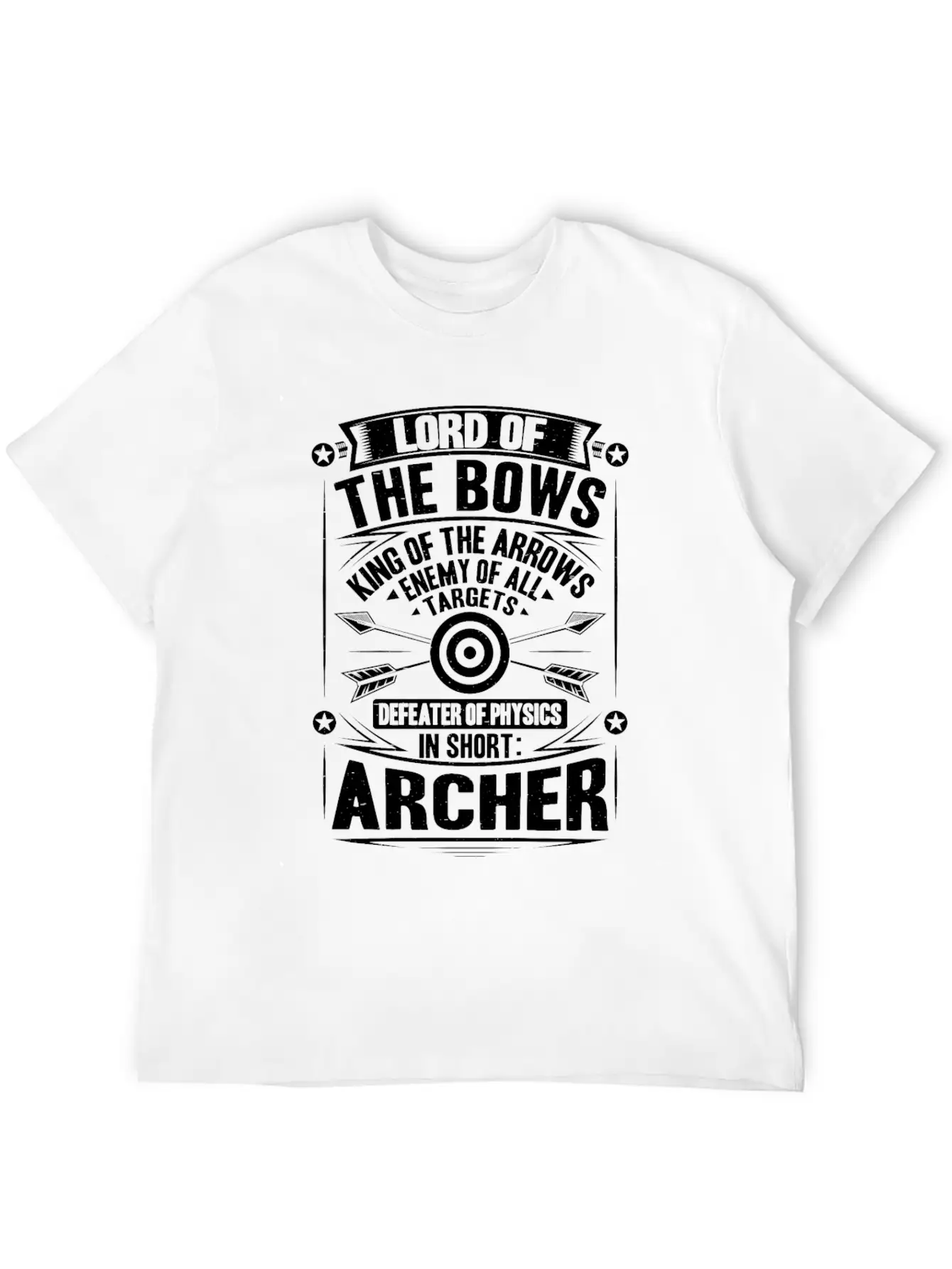 Archer Archery Bow Hunting Bowman Arrow Bow Hunter Essential Cotton Tee For Daily Outfits – Unisex Style