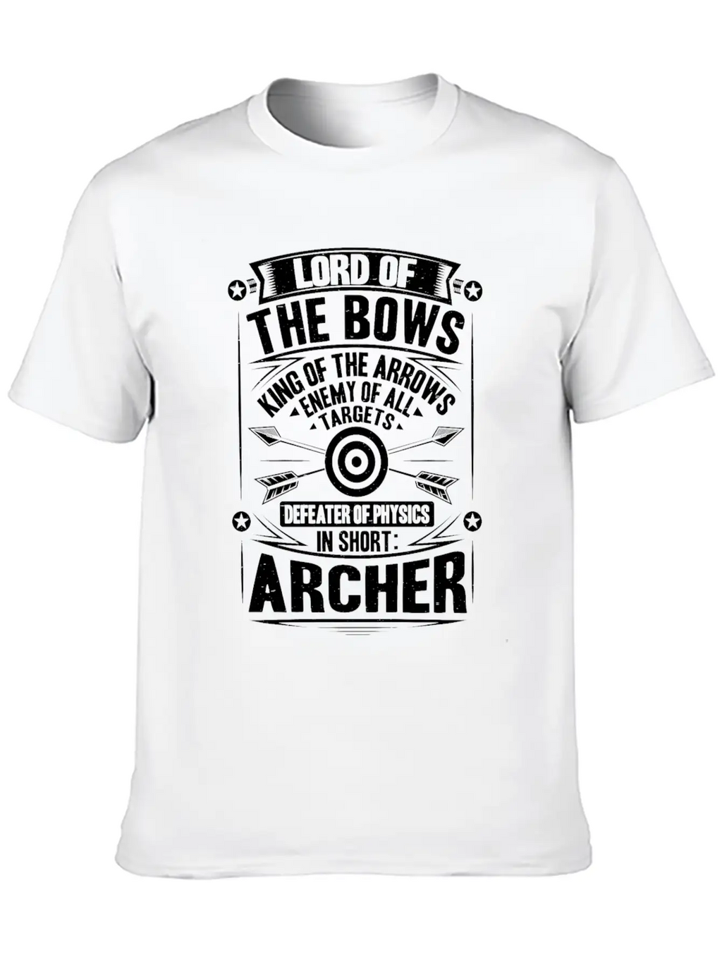 Archer Archery Bow Hunting Bowman Arrow Bow Hunter Essential Cotton Tee For Daily Outfits – Unisex Style