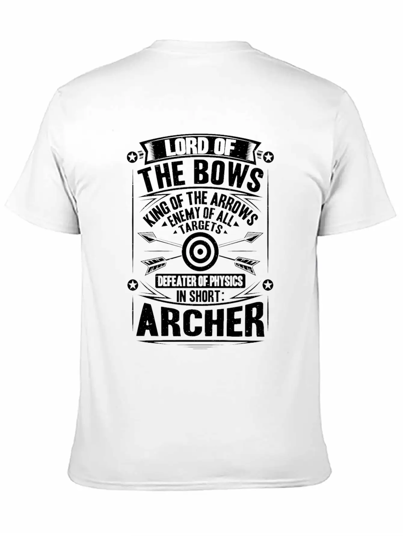 Archer Archery Bow Hunting Bowman Arrow Bow Hunter Essential Cotton Tee For Daily Outfits – Unisex Style