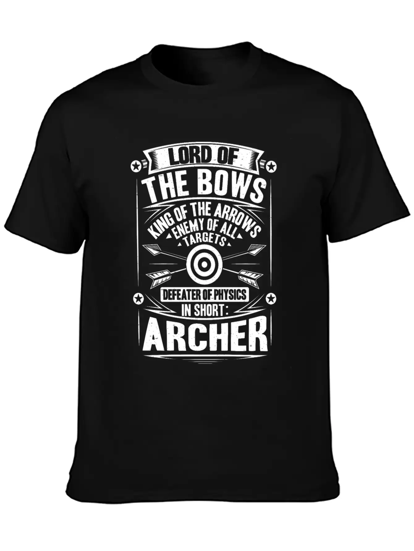 Archer Archery Bow Hunting Bowman Arrow Bow Hunter Essential Cotton Tee For Daily Outfits – Unisex Style