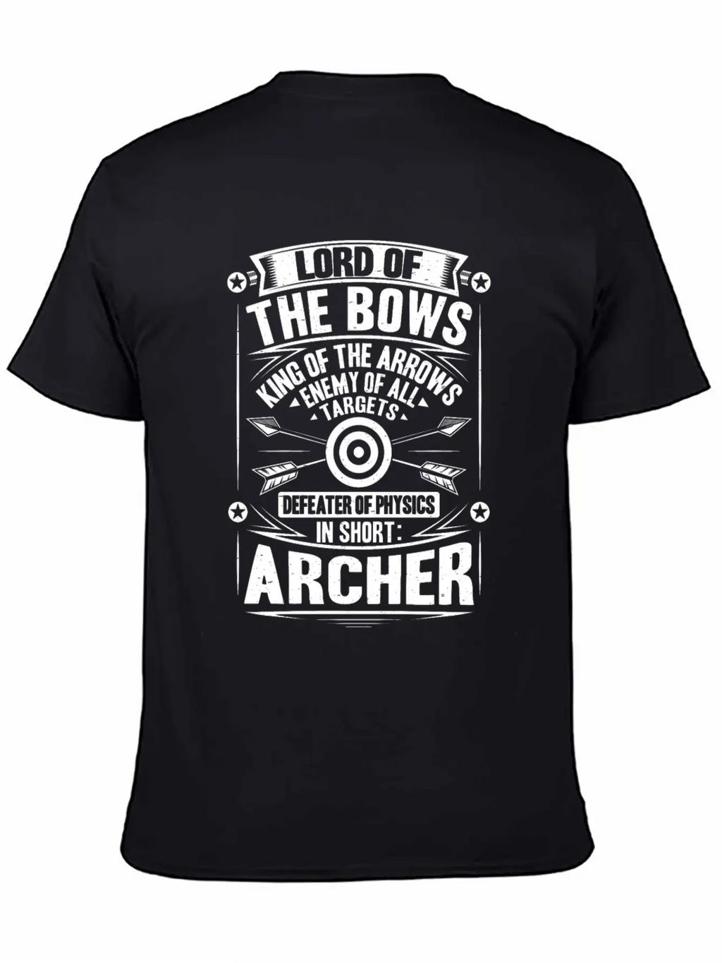 Archer Archery Bow Hunting Bowman Arrow Bow Hunter Essential Cotton Tee For Daily Outfits – Unisex Style