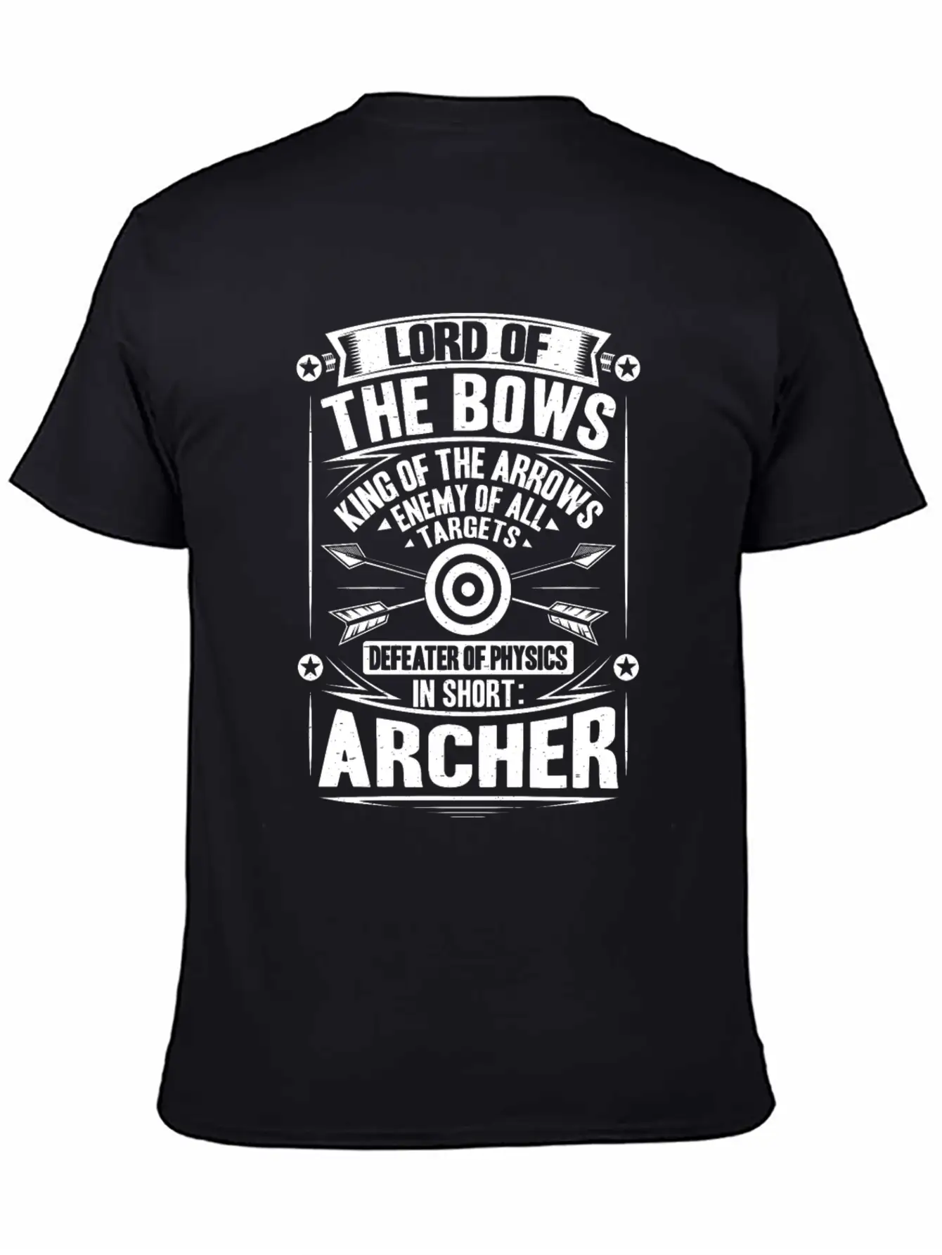 Archer Archery Bow Hunting Bowman Arrow Bow Hunter Essential Cotton Tee For Daily Outfits – Unisex Style