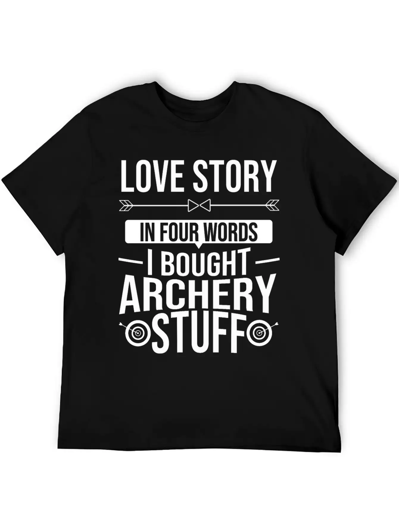 Archer Bow Hunting Traditional Arrow Archery Stylish Everyday T-Shirt – Unisex Basic Cotton Tee