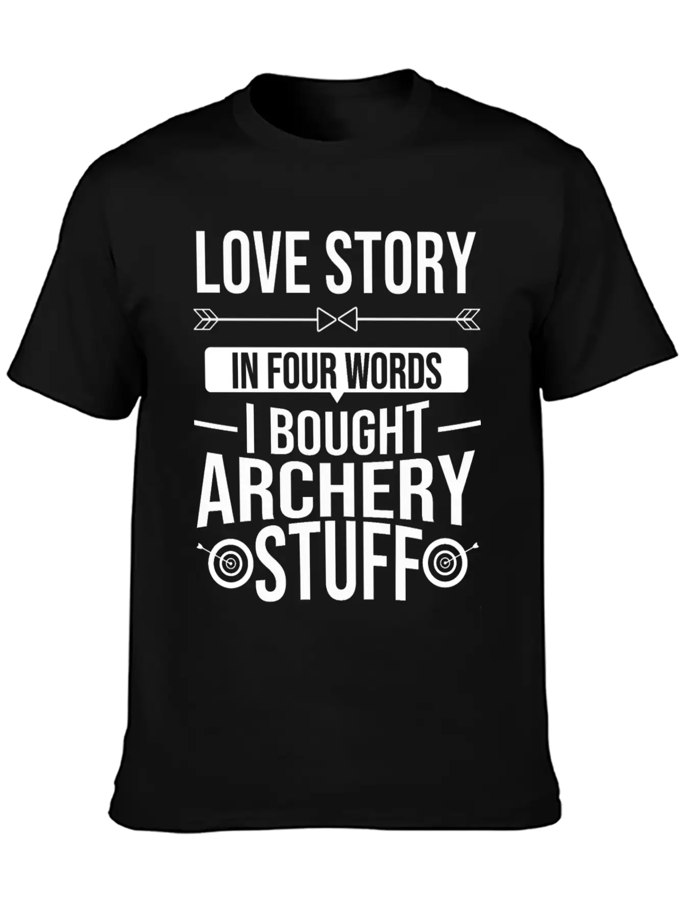 Archer Bow Hunting Traditional Arrow Archery Stylish Everyday T-Shirt – Unisex Basic Cotton Tee