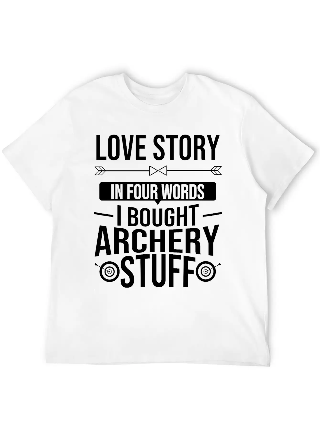 Archer Bow Hunting Traditional Arrow Archery Stylish Everyday T-Shirt – Unisex Basic Cotton Tee