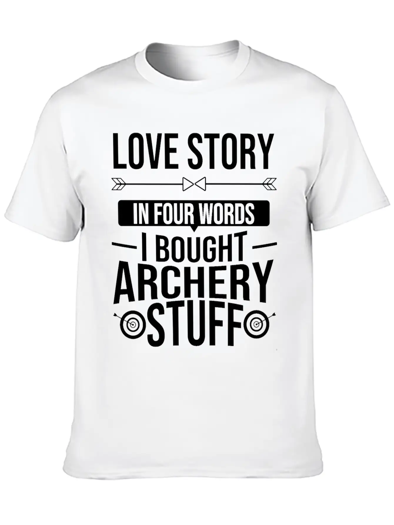 Archer Bow Hunting Traditional Arrow Archery Stylish Everyday T-Shirt – Unisex Basic Cotton Tee