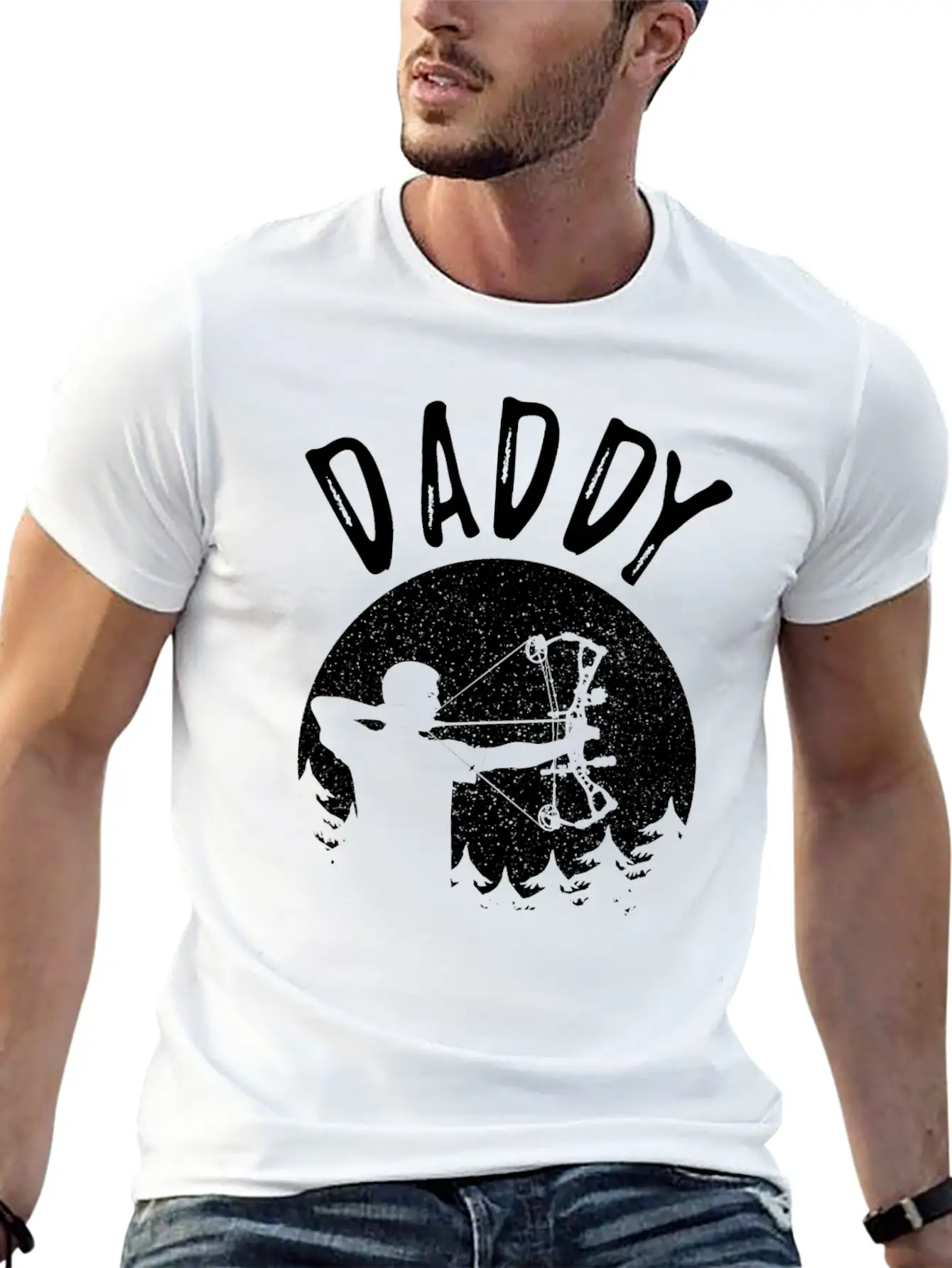 Archer Father Stylish Everyday T-Shirt – Unisex Basic Cotton Tee