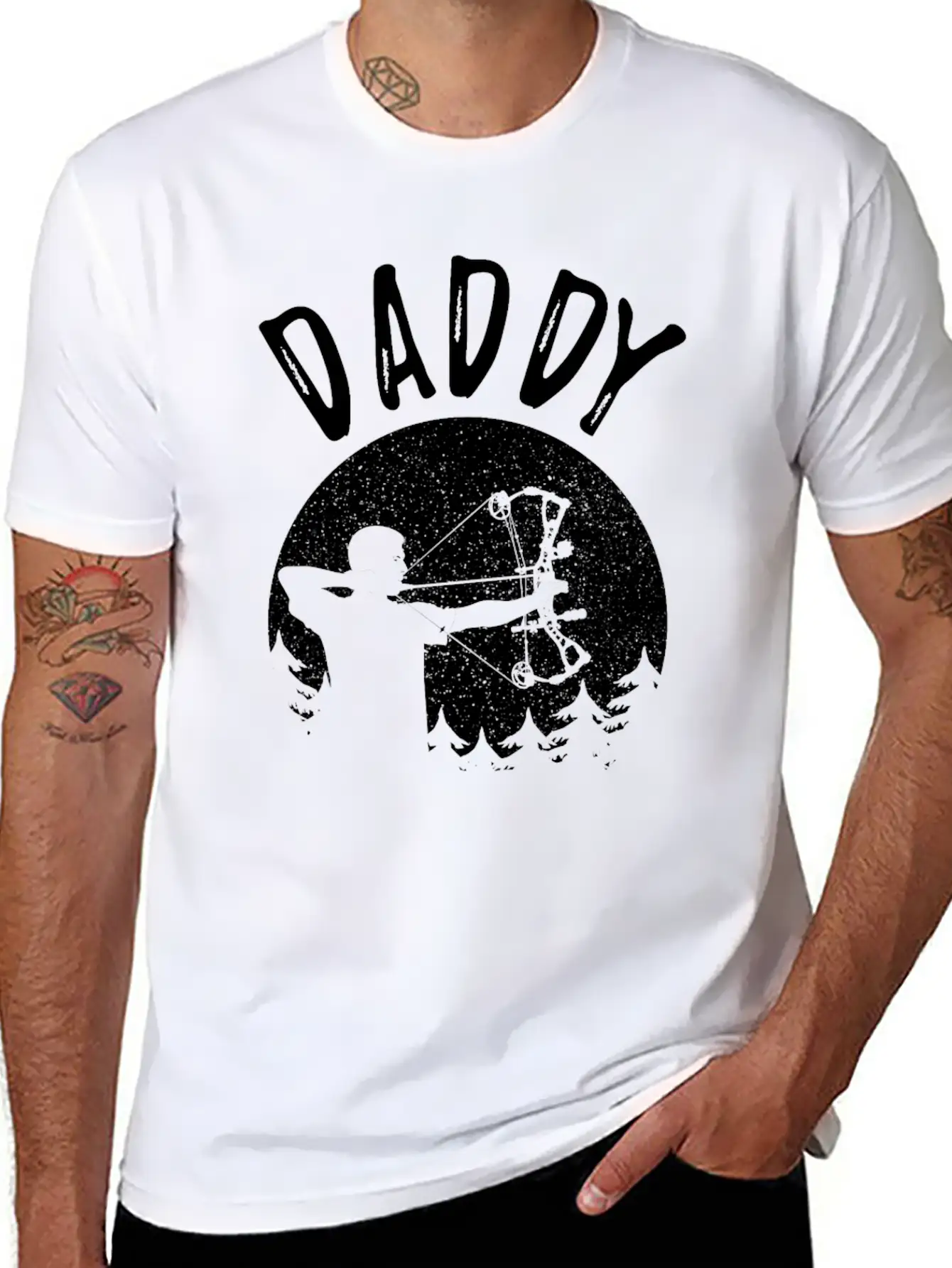 Archer Father Stylish Everyday T-Shirt – Unisex Basic Cotton Tee