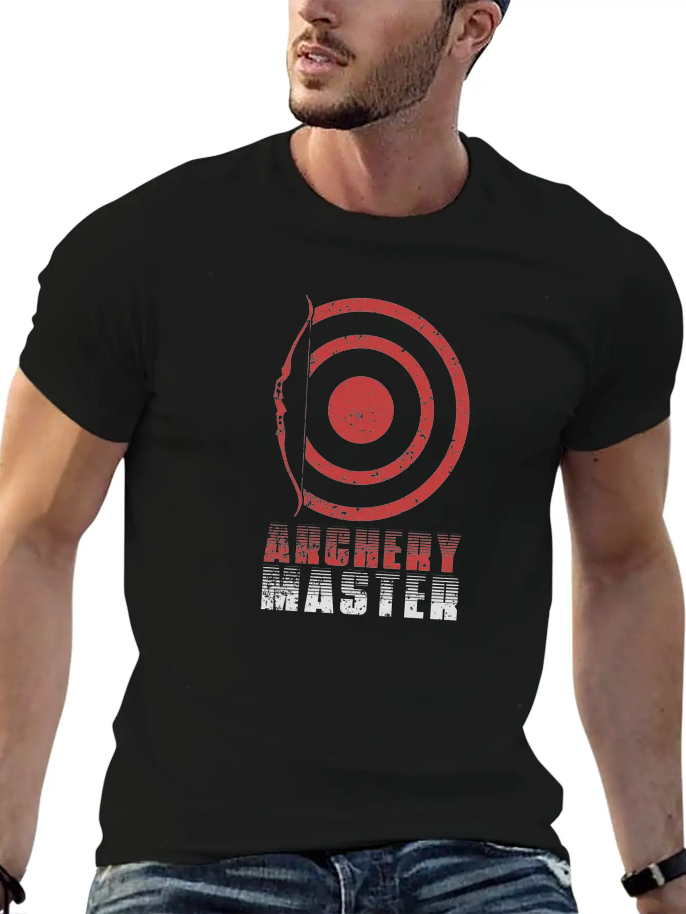 Archery Arch Classic Cotton Tee – Unisex Comfort For Any Season