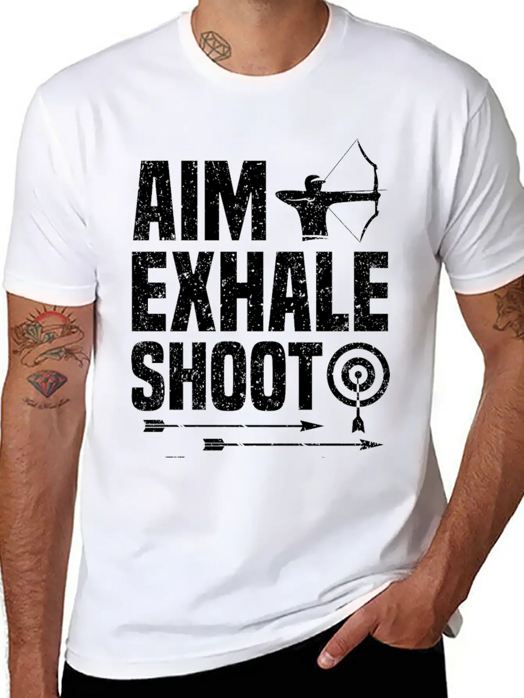 Archery Archer Archers Bow Arrow Bowman Gift Unisex Casual T-Shirt – Clean Design For Daily Comfort